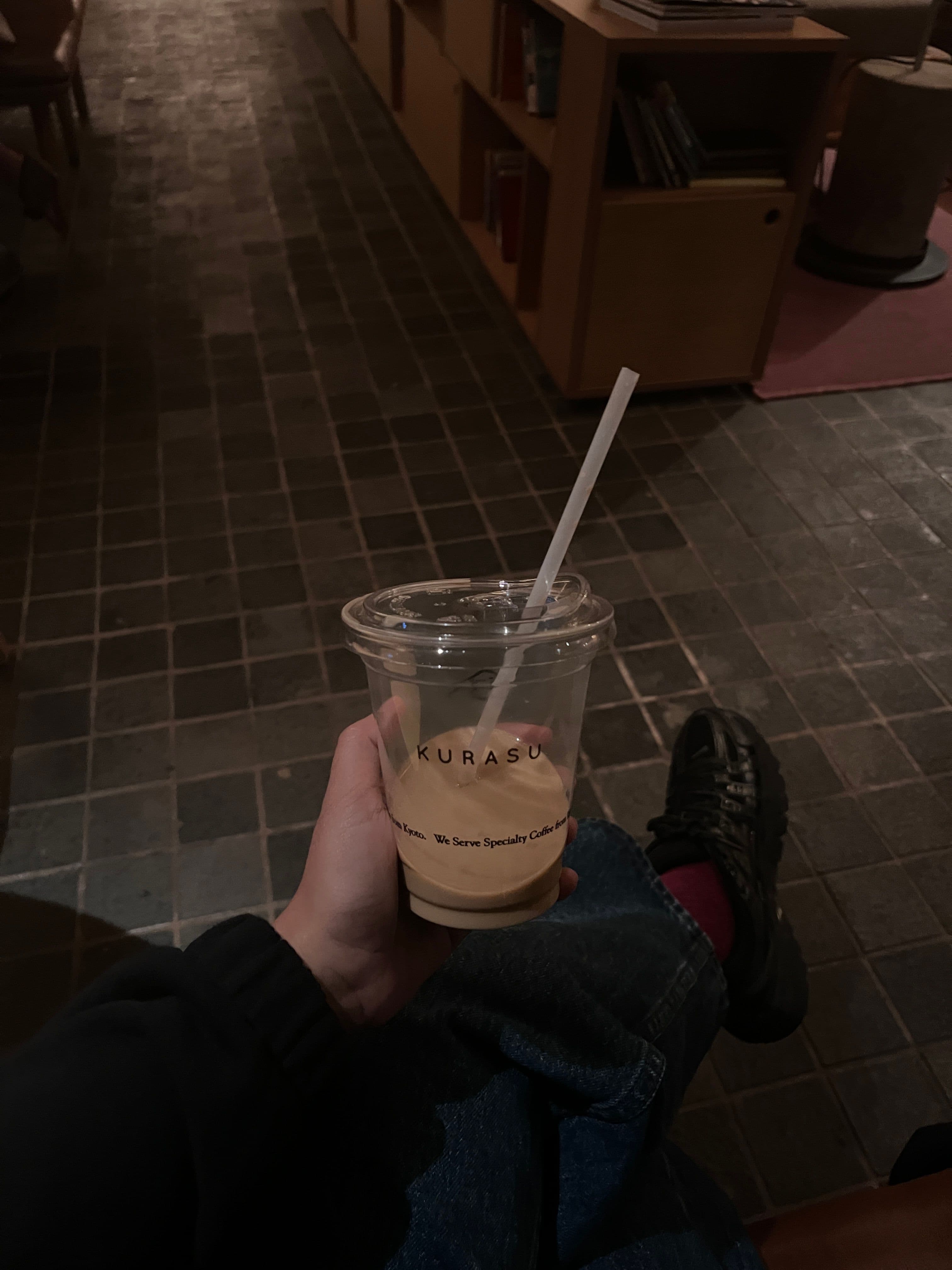 The coffee was clean and a little fruity.